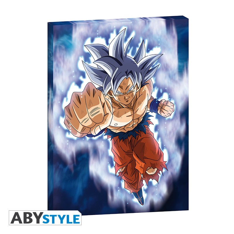 Lienzo Goku Ultra Instinct Dragon Ball Super 30 x 40 x 2 Poster | Kokuro