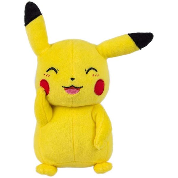 Peluche Pikachu Sonriente Pokemon 20 cm