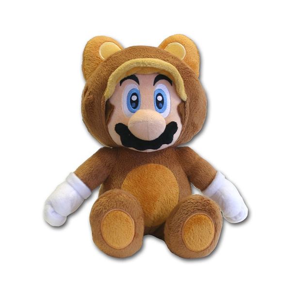 Mario Tanooki Plush Super Mario Nintendo 21 cms