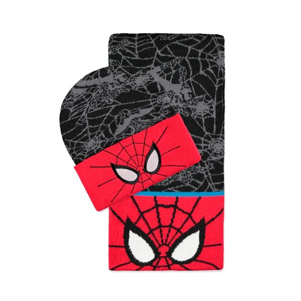 Spiderman Scarf and Beanie Pack Marvel Comics