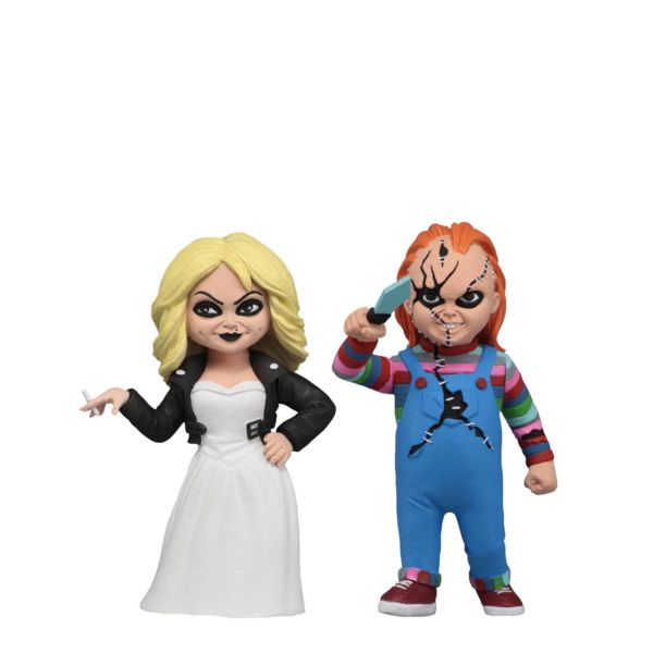 Chucky & Tiffany Bride of Chucky Toony Terrors Figure Set