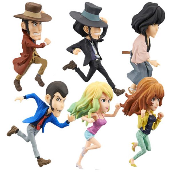 Figure Set Lupin The 3rd - WCF