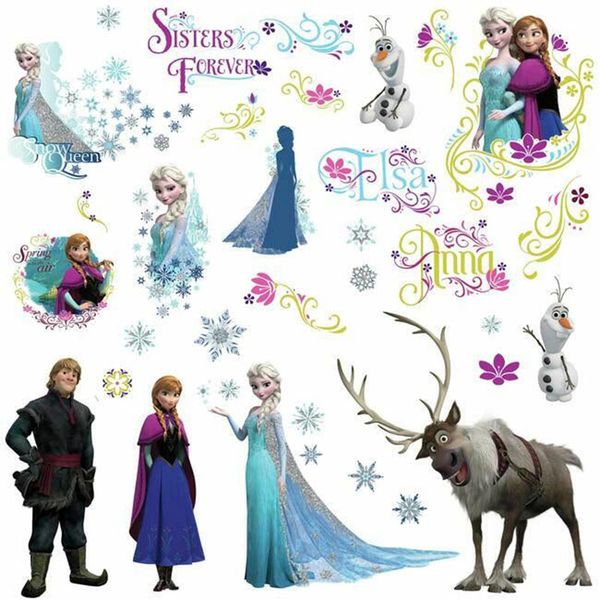 Pegatinas Decorativas Frozen Personajes Disney