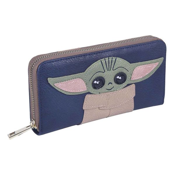 The Child Baby Yoda Star Wars The Mandalorian Wallet Card Holder