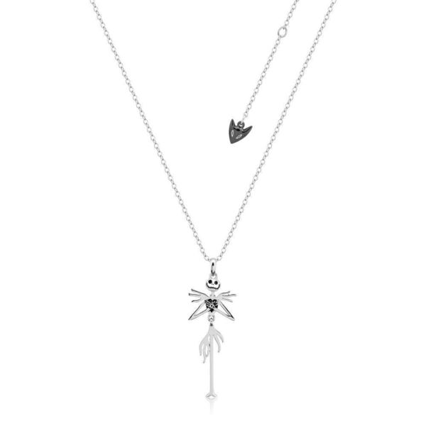 Amazon.com: 925-Sterling-Silver Nightmare Necklace Before Christmas,Jack  And Sally Skull Rose Flower Heart Pendant Skellington Jewelry Gifts for  Women Wife Girlfriend Mom, Sterling Silver, No Gemstone : Clothing, Shoes &  Jewelry