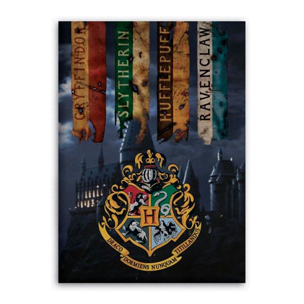 Hogwarts Polar Plaid Harry Potter 70 x 140 cms