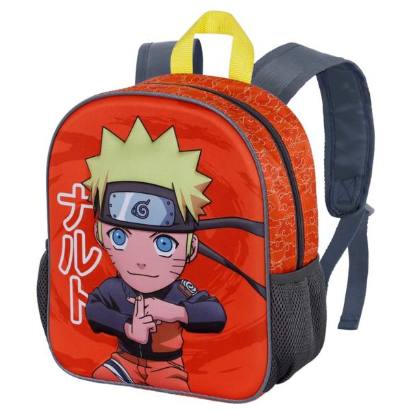 Naruto Uzumaki Childrens Backpack 3D Naruto Shippuden