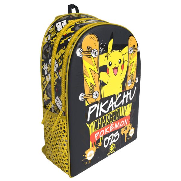Mochila Pikachu Charged Up Pokemon 