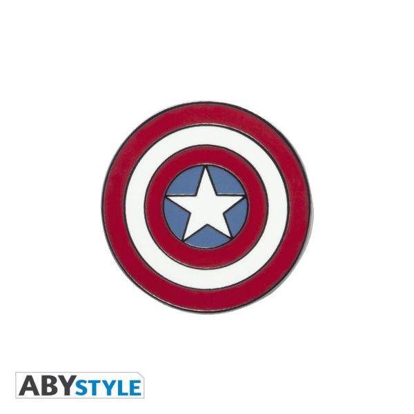 Pin Escudo Capitan America Marvel 
