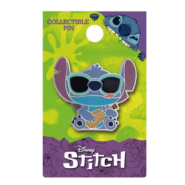 Ukelele Stitch Enamel Pin Lilo & Stitch Disney