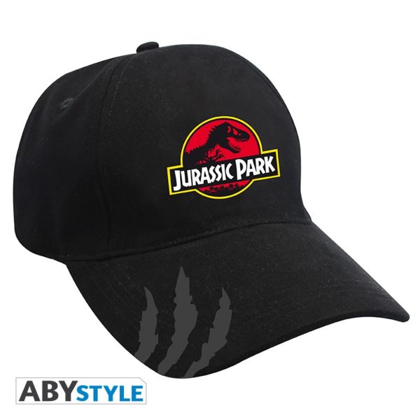 Gorra negra Logotipo Jurassic Park