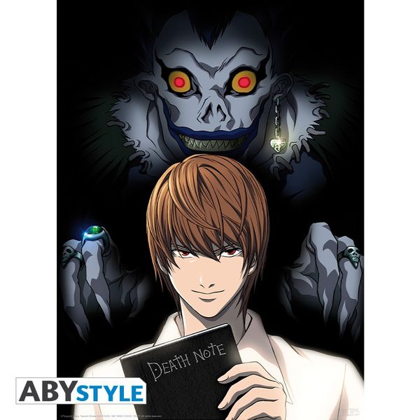 Poster Light Ryuk Death Note 52 X 38 Cms Kokuro