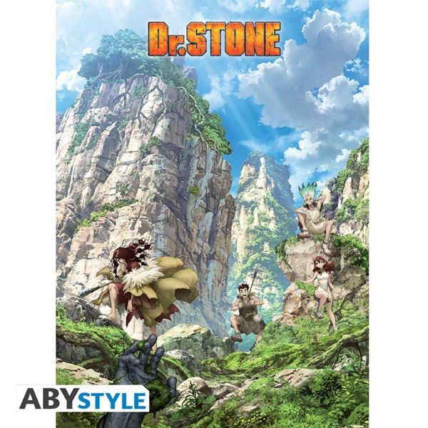 Poster Stone World Dr Stone 52 x 38 cms