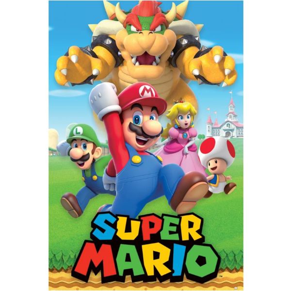 Poster Super Mario Nintendo 61x91 cms