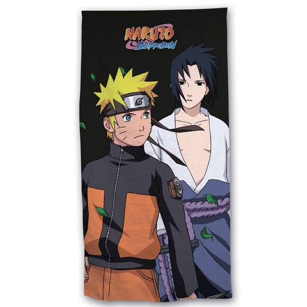 Toalla Duo Naruto y Sasuke Naruto Shippuden 140 x 70 cms
