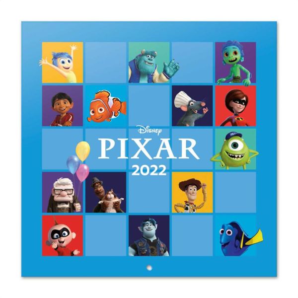 2022 Calendar Disney Pixar Movies