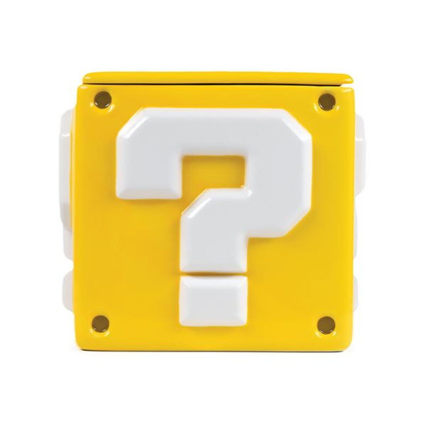 Question Block Cookie Holder Super Mario Nintendo