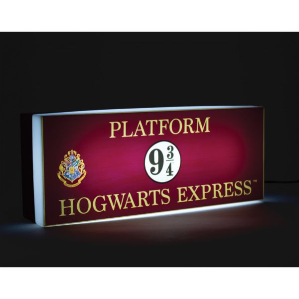 Lampara Cartel Anden 9 3/4 Hogwarts Express Harry Potter