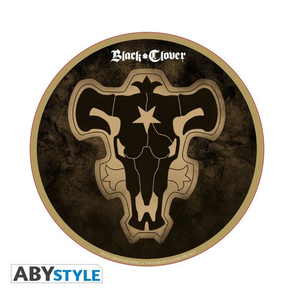 Black Bull Emblem Mousepad Black Clover