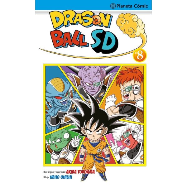 Dragon Ball SD #08 Manga Oficial Planeta Comic (Spanish)