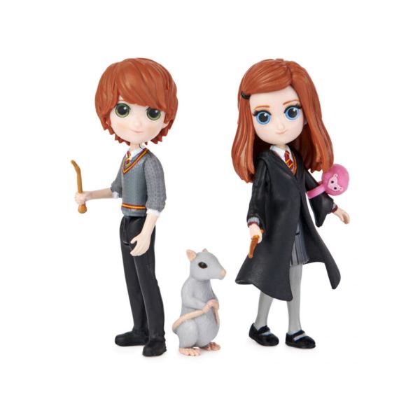 Set de Figuras Ron y Ginny Weasley Wizarding World