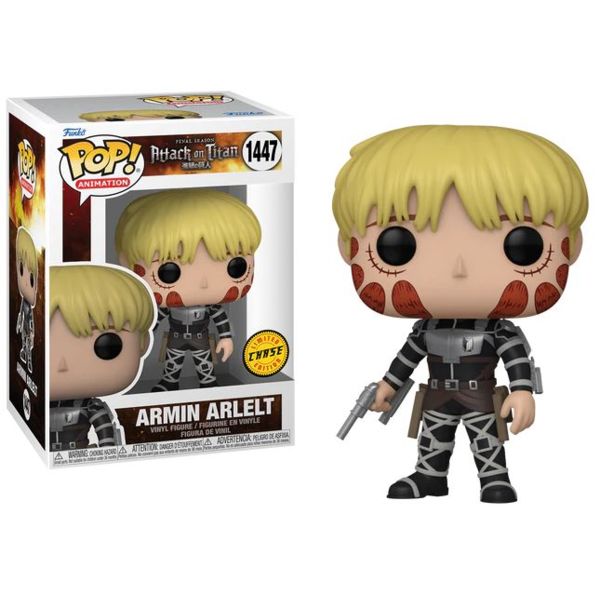 Funko Armin Arlert Ataque a los Titanes POP Animation 1447 Chase Limited Edition