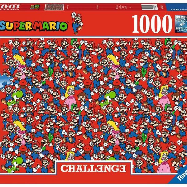 Super Mario Bros Challenge Puzzle 1000 Pieces