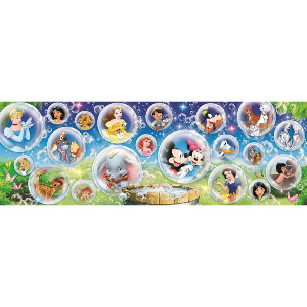 Puzzle Panorama Burbujas Disney High Quality Collection 1000 Piezas