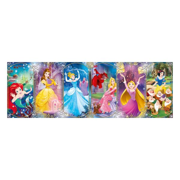 Puzzle Panorama Princesas Disney High Quality Collection 1000 Piezas