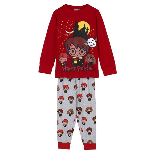 Pijama Largo Infantil Harry Potter Chibi 