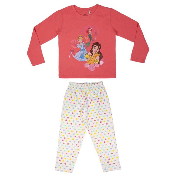 Pijama Largo Infantil Jersey Y Pantalon Ariel Cenicienta Bella Disney
