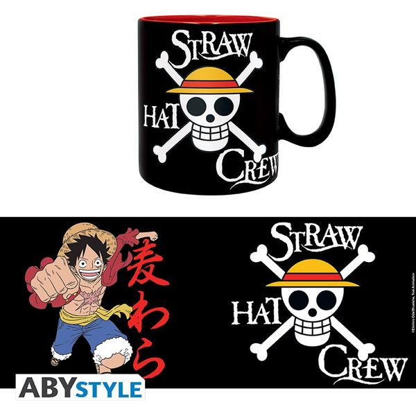Luffy & Skull Mug One Piece 460 ml