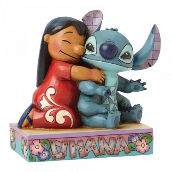 Figura Lilo y Stitch Ohana Significa Familia Jim Shore Disney Traditions