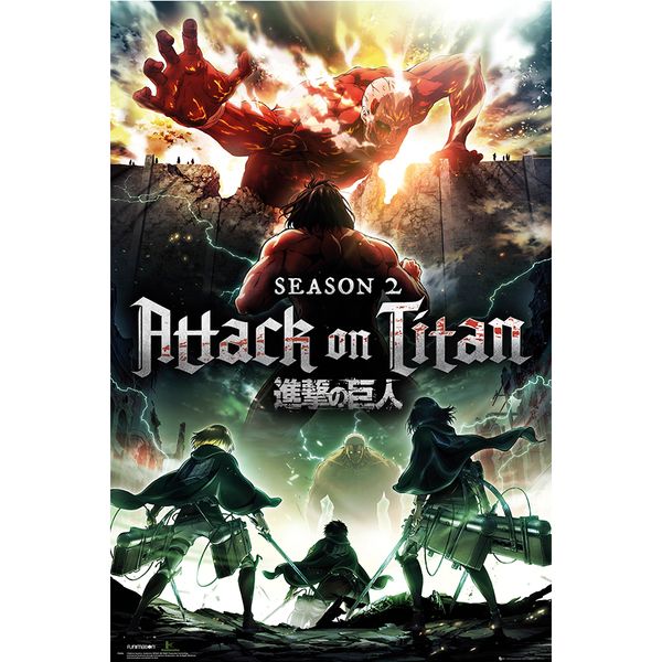 Poster Attack on Titan Season 2 Key Art