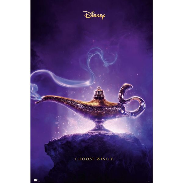 Poster Lampara Aladdin Disney 91,5 x 61 cms