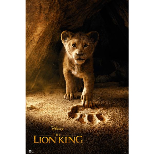 Simba Poster The Lion King Live Action Disney 91.5 x 61 cms