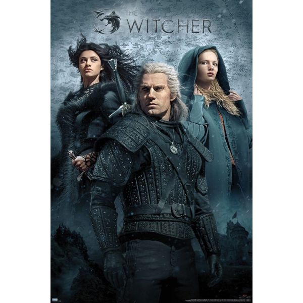 Poster The Witcher Grupo  91 x 61 cms