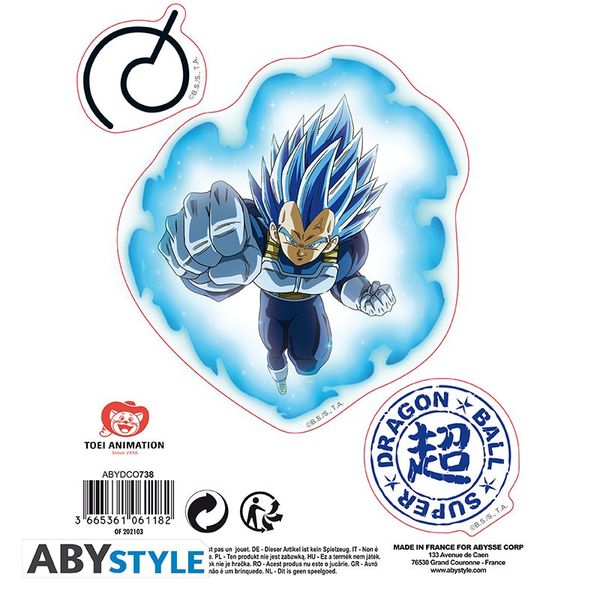 Goku & Vegeta Stickers Dragon Ball Super | Kokuro