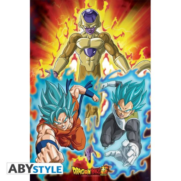 Poster Golden Freezer Dragon Ball Super 91.5 x 61 cm