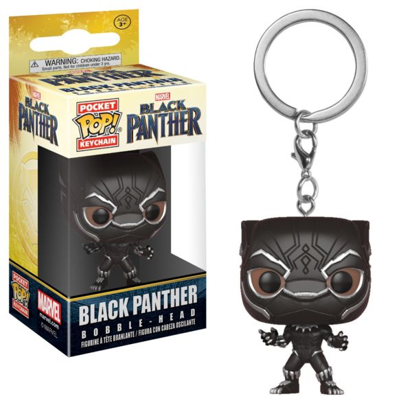 Keychan  Black Panther Pocket Pop!