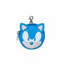 Blue Face Sonic Slim Purse Sonic The Hedgehog
