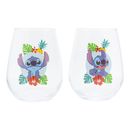 Stitch Crystal Glasses Lilo and Stitch Disney