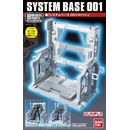 Model Kit System Base 001 Blanco Builder Parts 