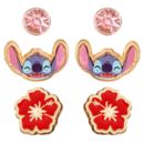 Lilo & Stitch Disney 3 Pairs of Studs Earrings