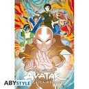 Mastery of the Elements Poster Avatar The Last Airbender 91.5 x 61 cms