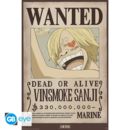 Poster Wanted Vinsmoke Sanji One Piece 91,5 x 61 cms