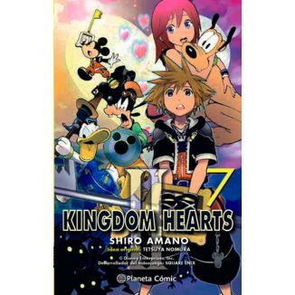 Kingdom Hearts II #07 Manga Oficial Planeta Comic (Spanish)