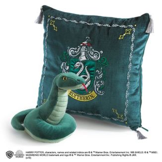 Slytherin Cushion and Plush Set Harry Potter