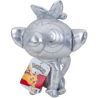 Silver Grookey Plush Pokemon 25th Anniversary 20 cm