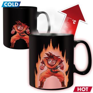 Son Goku Kaioken Heat Change Mug Dragon Ball Z 460 ml
